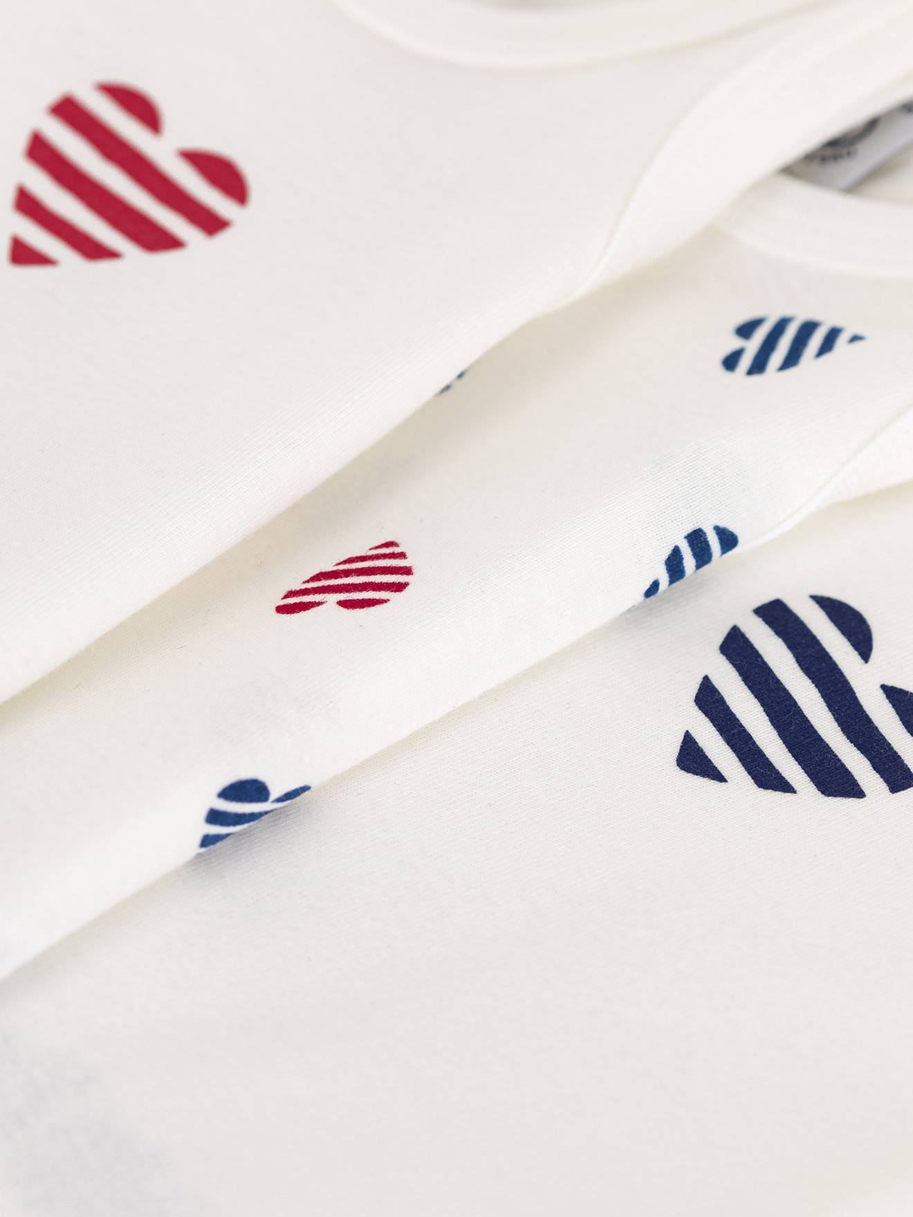 Thumbnail - 3er-Pack ärmellose Baby Bodys PETIT BATEAU
