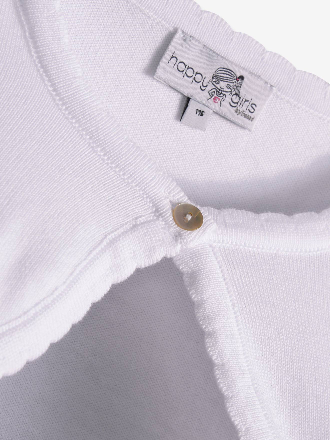 Thumbnail - Mädchen Bolero mit Häkelbordüre Happy Girls