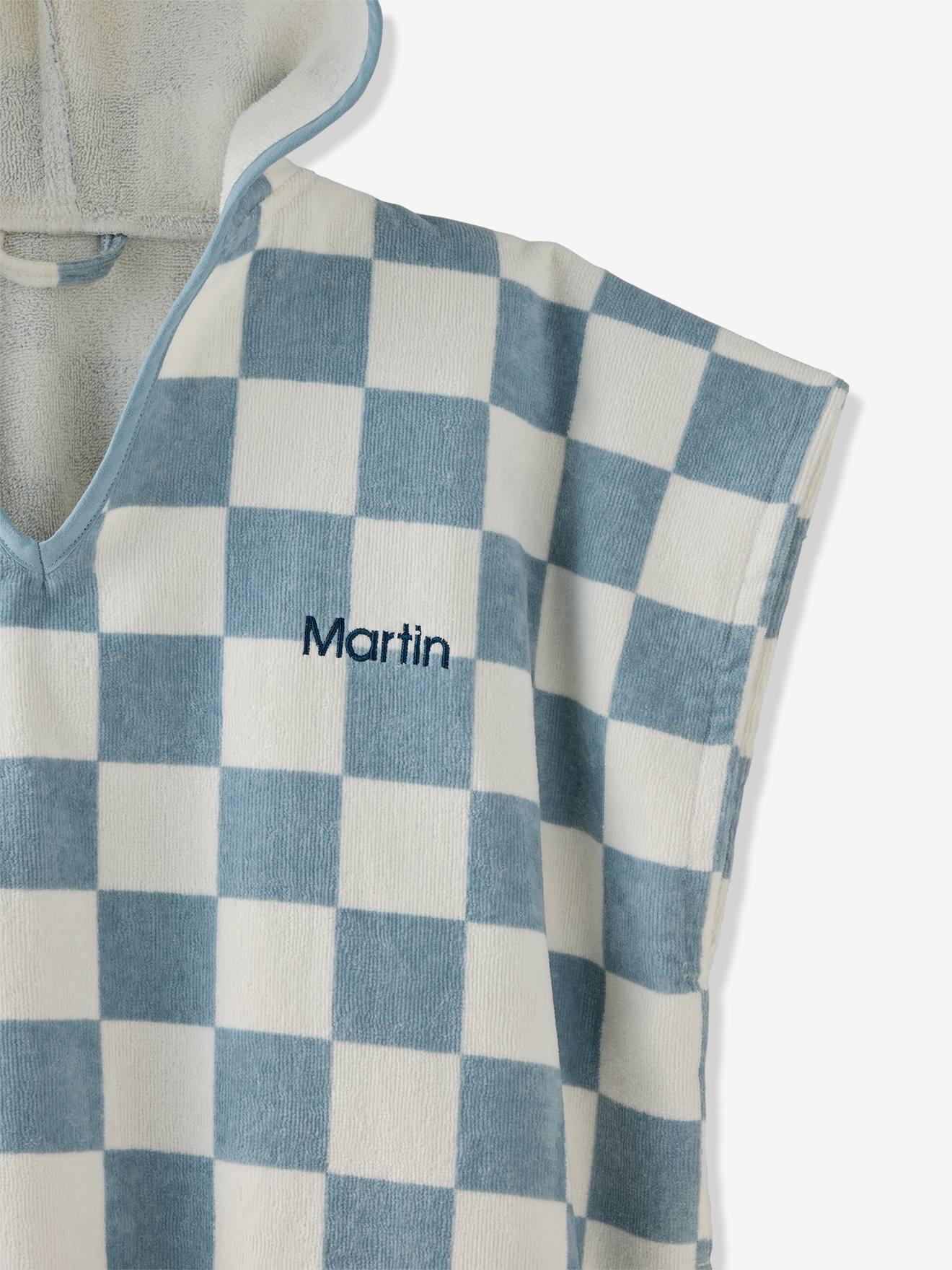 Thumbnail - Kinder Badeponcho mit Recycling-Baumwolle