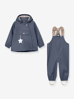 Maedchenkleidung- Jacken & Mäntel-Kinder-Set: Regenjacke & Matschhose MATWAINIS MINI A TURE