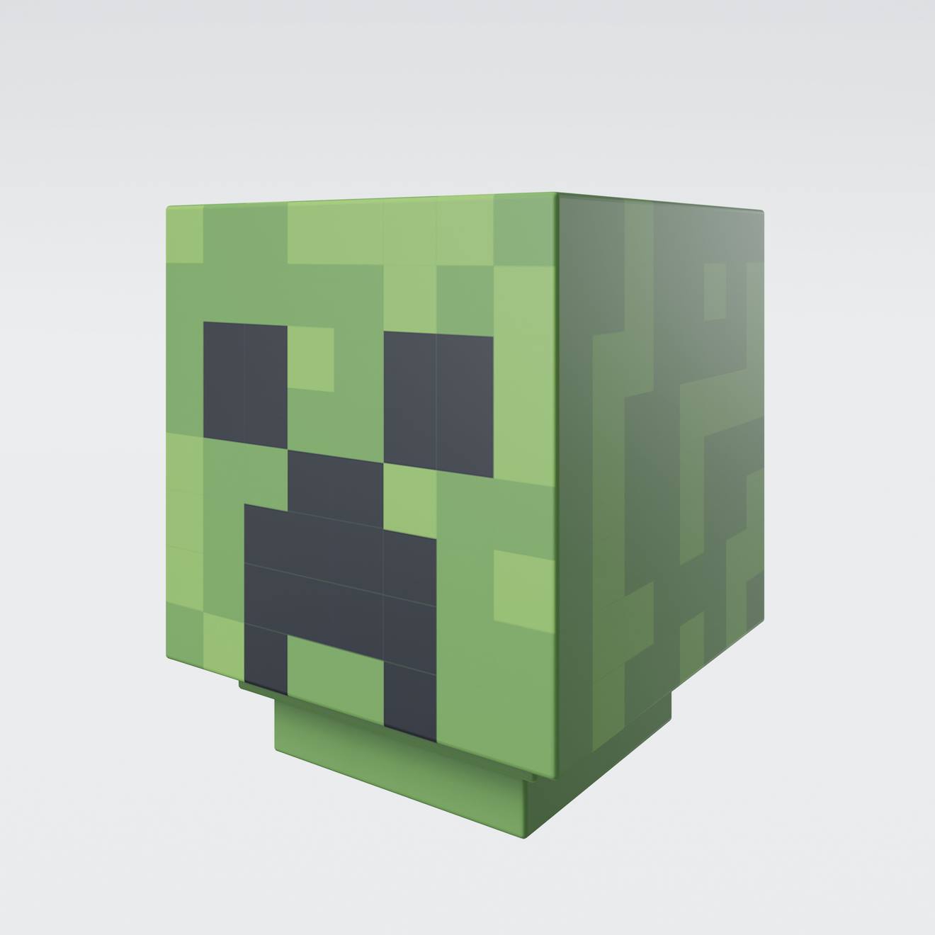 Thumbnail - Minecraft LED-Lampe - USB aufladbares Nachtlicht mit Timer - creeper