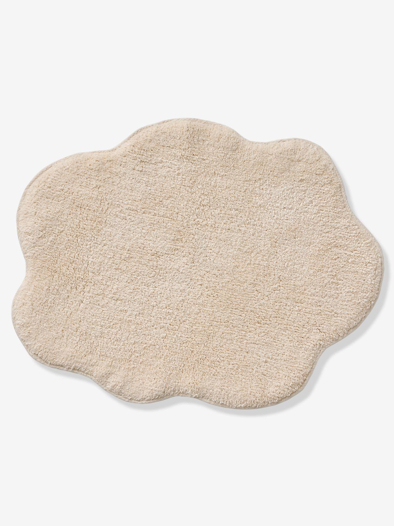 Kinderzimmer Teppich WOLKE wollweiß von vertbaudet