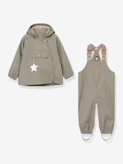 Maedchenkleidung- Jacken & Mäntel-Kinder-Set: Regenjacke & Matschhose MATWAINIS MINI A TURE