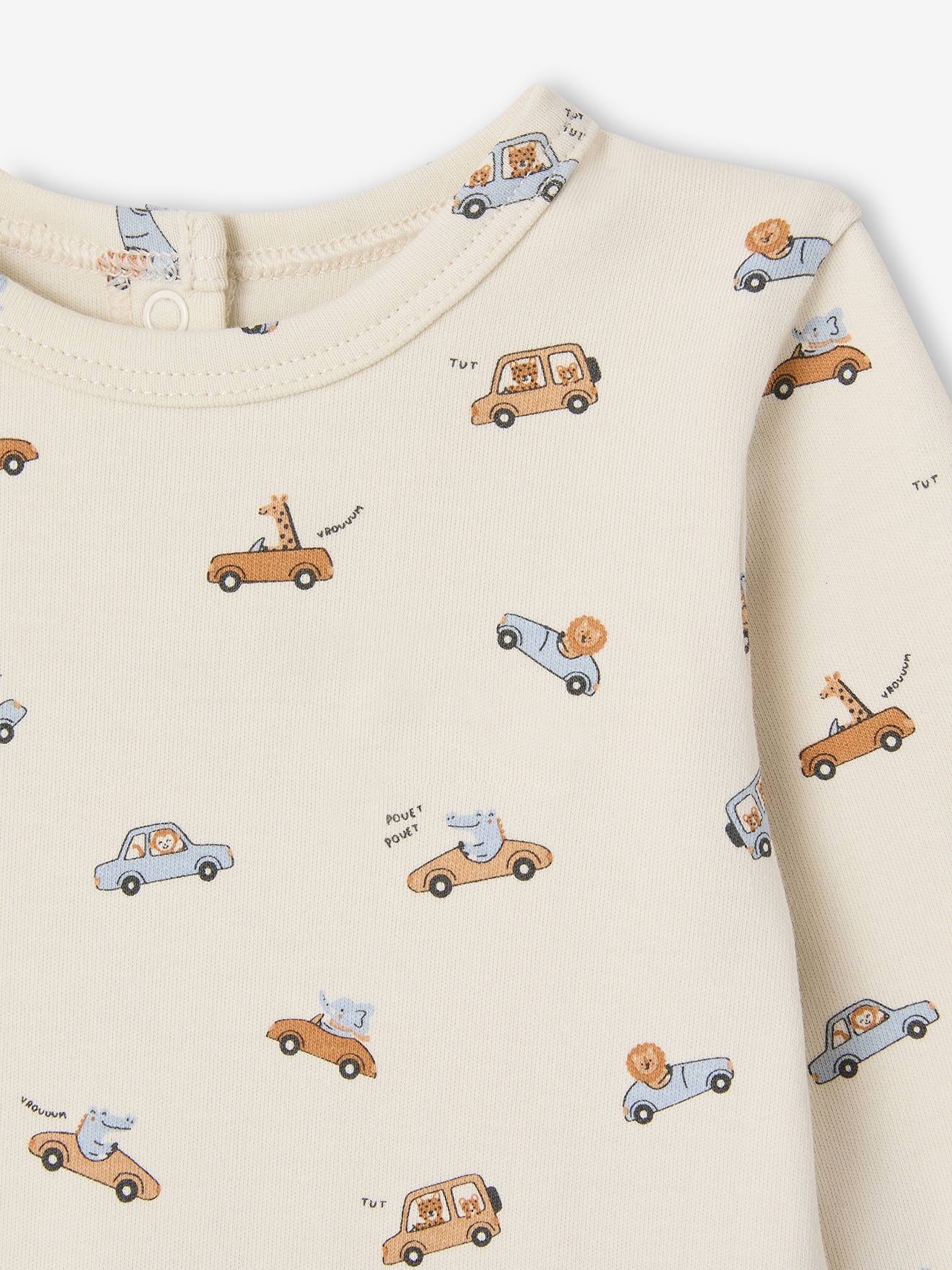 Thumbnail - Bio-Kollektion: Baby Strampler mit Autos