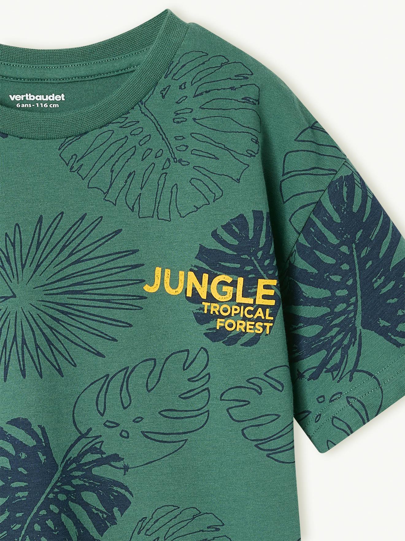 Thumbnail - Jungen T-Shirt mit grafischem Dschungelprint