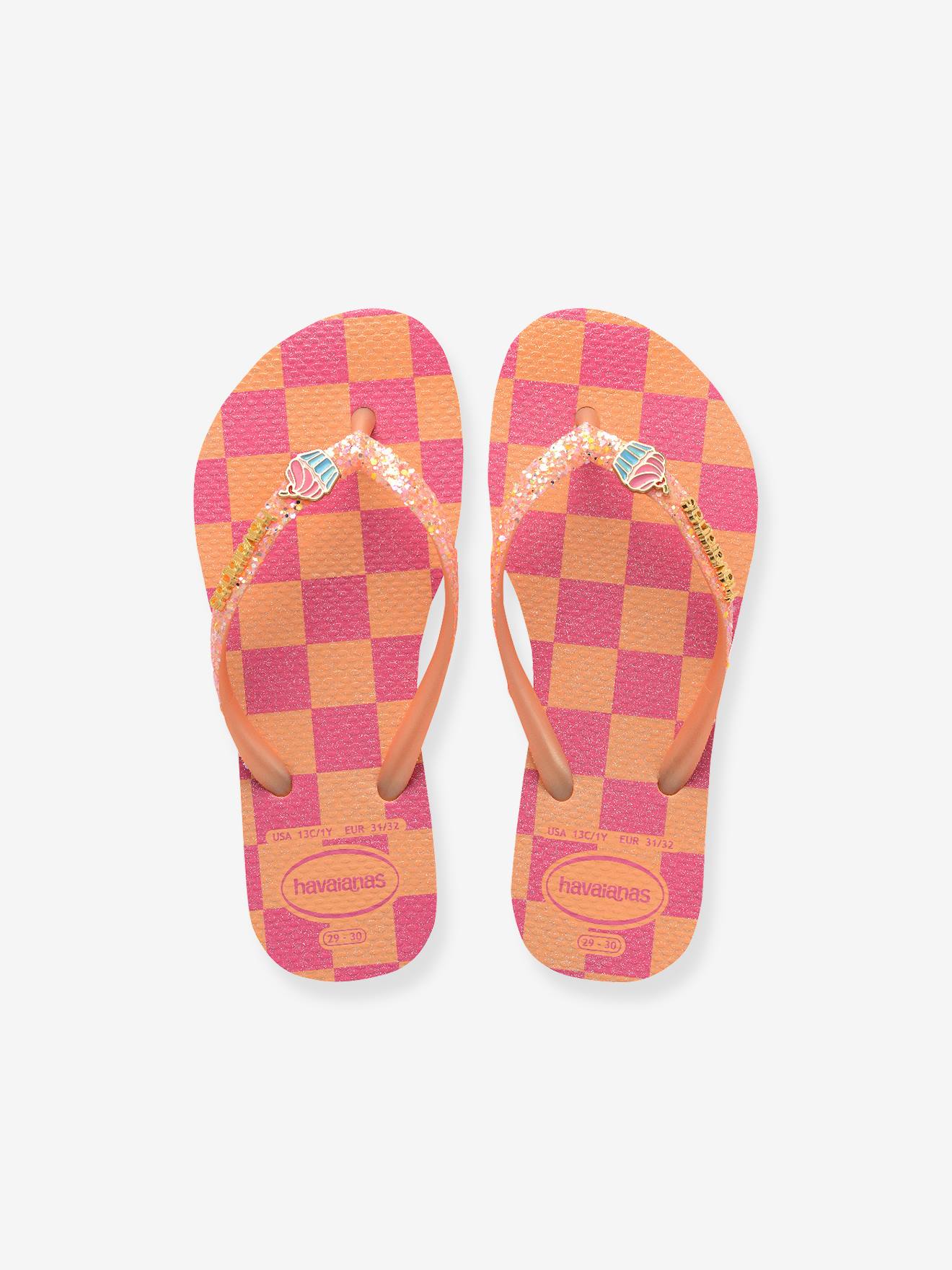 Thumbnail - Zehenpantoletten Kinder Slim Glitter Trendy HAVAIANAS