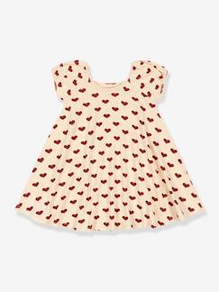 Babymode-Bedrucktes Mädchen Kleid AMOUR ROUGE Konges Sløjd, Bio-Baumwolle