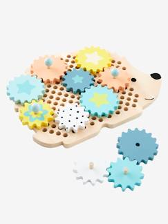 Zahnrad-Steckspiel aus Holz für Kinder -  - [numero-image]