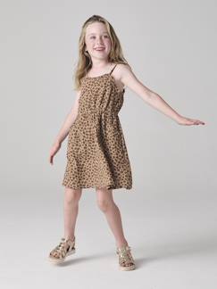 Maedchenkleidung-Kleider-Mädchen Trägerkleid aus Musselin