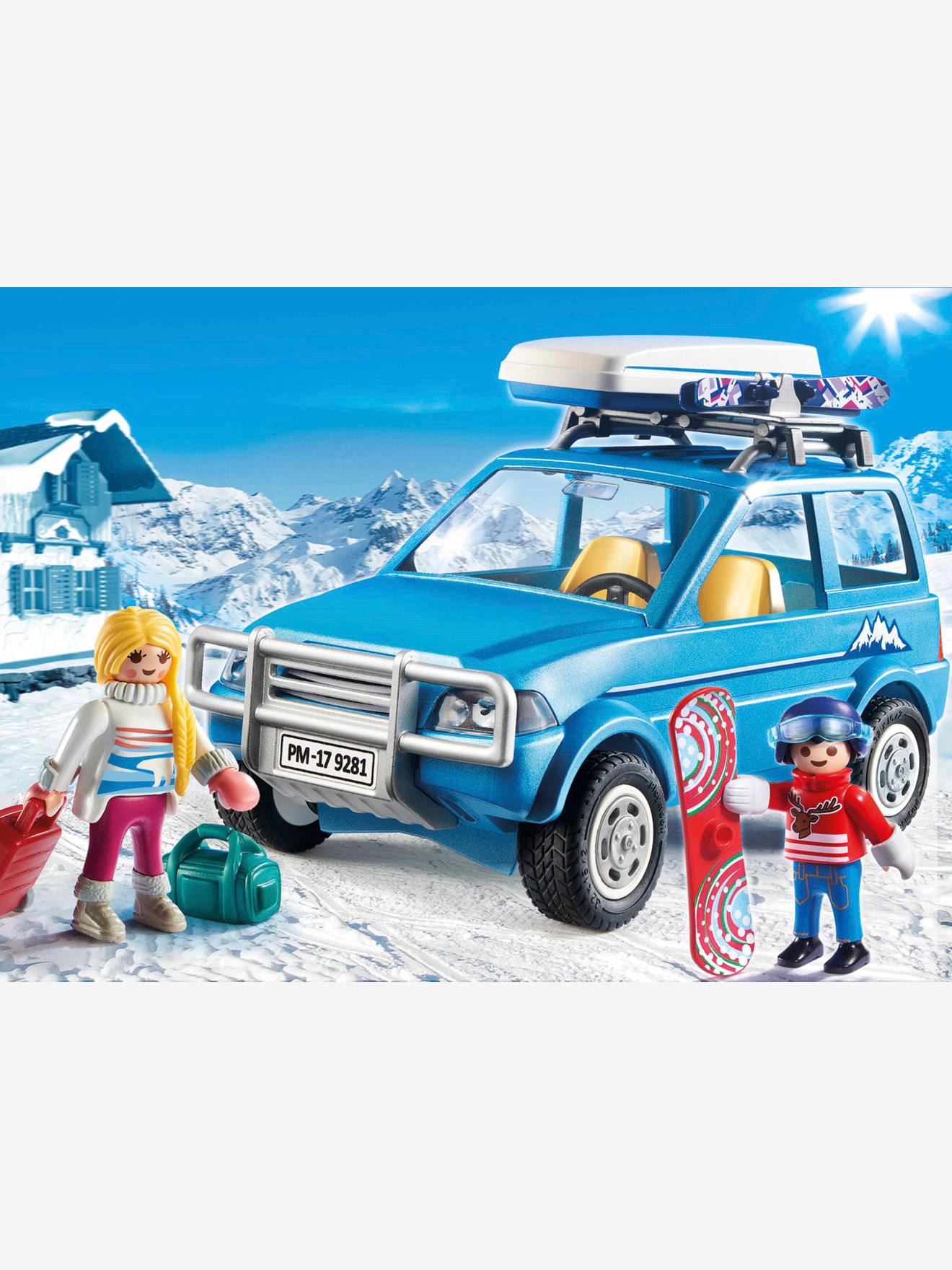Playmobil Family Fun 9281 „Auto mit Dachbox PLAYMOBIL® in PLAYMOBIL® 9281 Auto mit Dachbox | Spielfiguren | SPIELZEUG