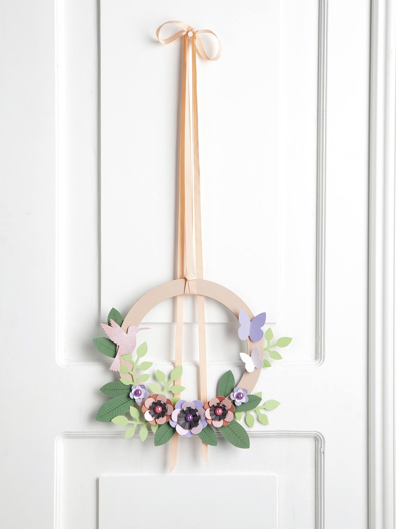 Thumbnail - Bastelset Blütenkranz folia für 3 Kränze