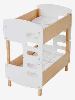 Spielzeug-Puppen-Puppen-Stockbett aus Holz FSC®