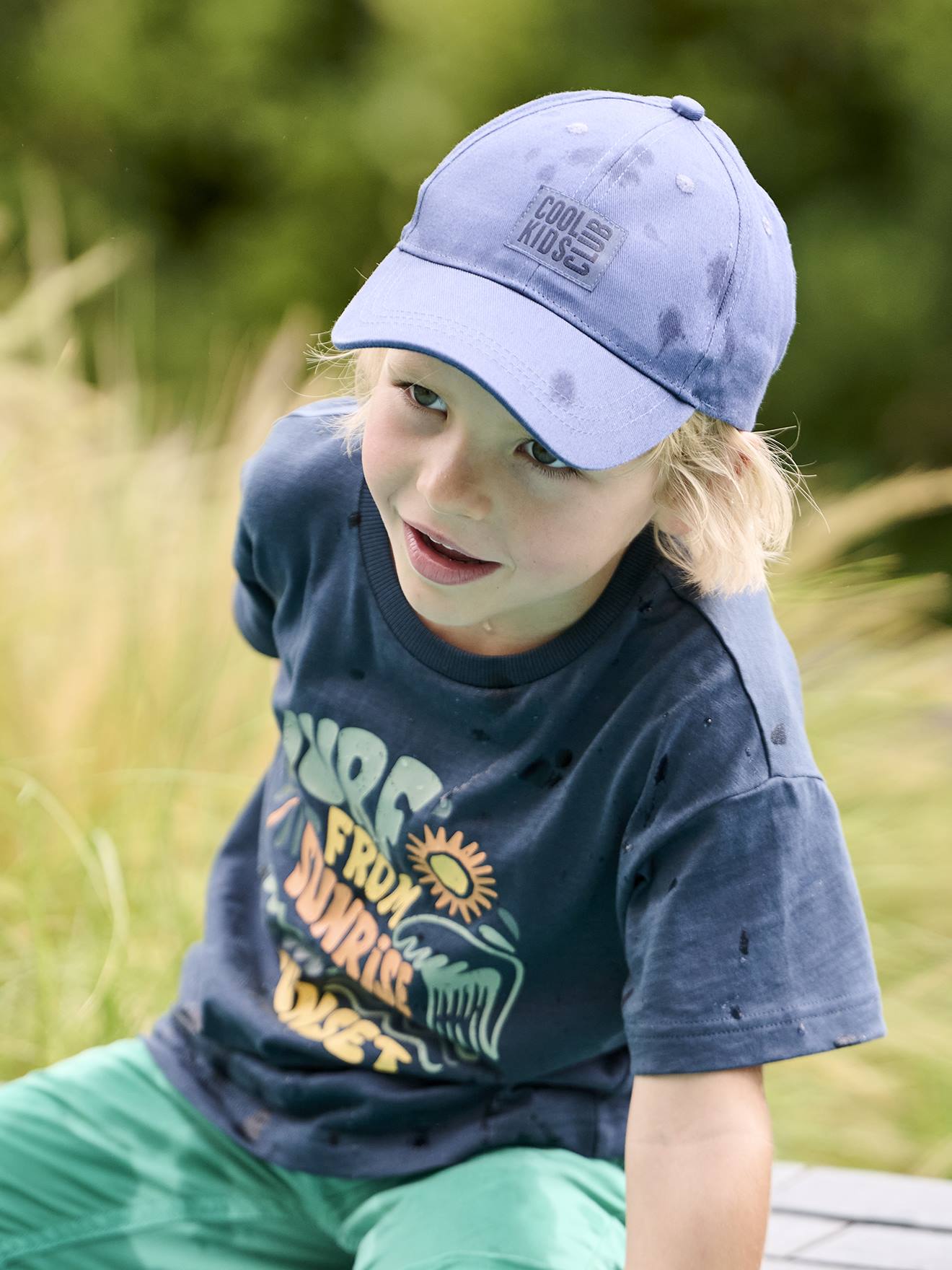 Thumbnail - Jungen Cap mit Sticklabel vorn