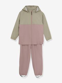 Maedchenkleidung- Jacken & Mäntel-Kinder-Set: Regenjacke & Matschhose Color Kids