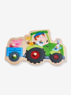Spielzeug-Baby Greifpuzzle Lustige Traktorfahrt HABA