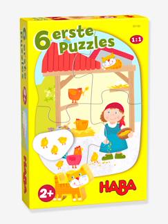 Spielzeug-Kinder 6 erste Puzzles Bauernhof HABA