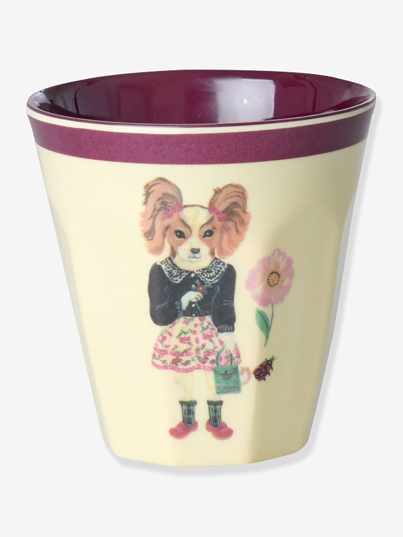 Thumbnail - 6er-Set Kinder Melamin-Becher NATHALIE LETE 160 ml rice