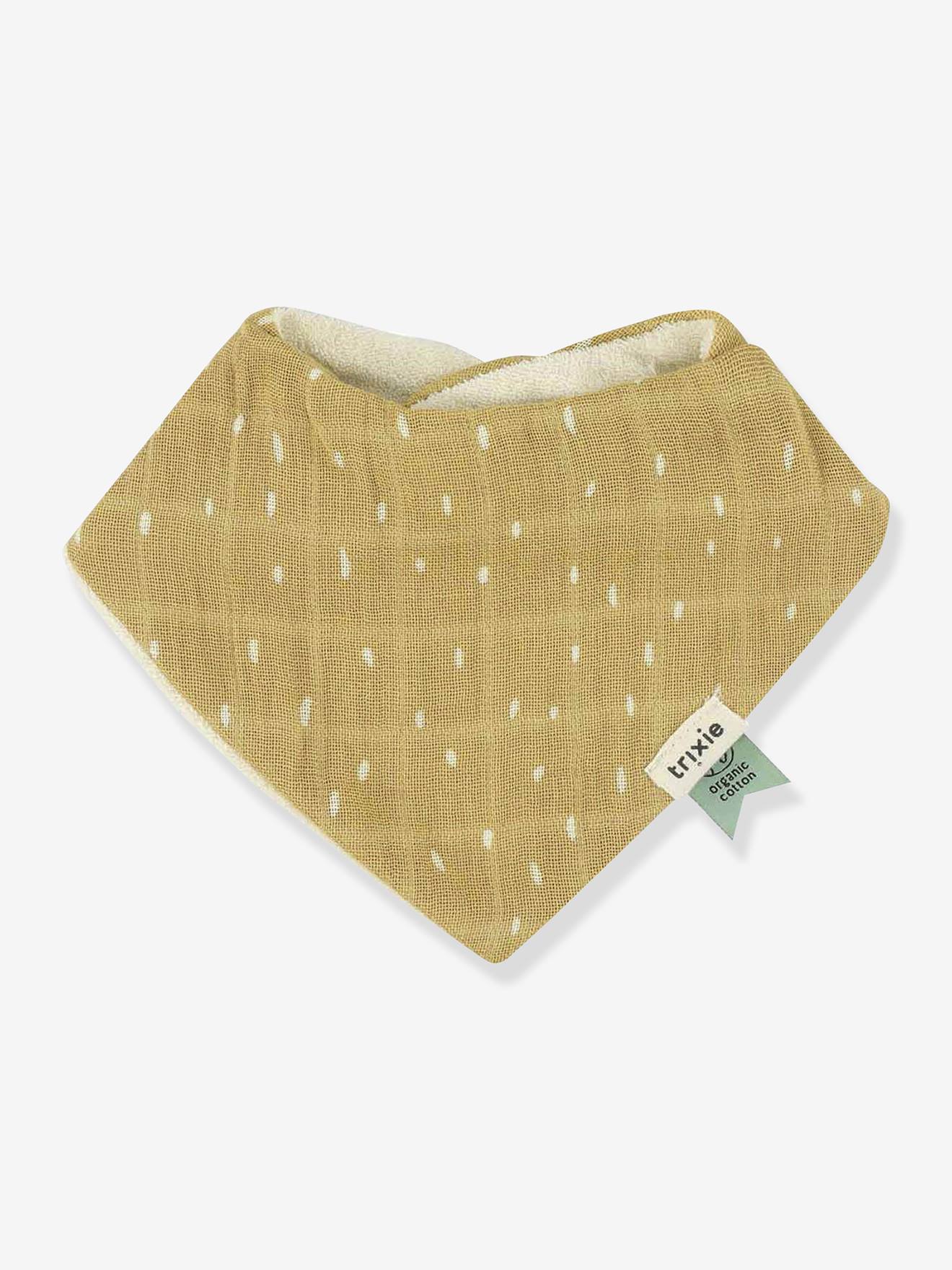 Thumbnail - 3er-Pack Baby Lätzchen Bandana TRIXIE aus Bio-Baumwolle