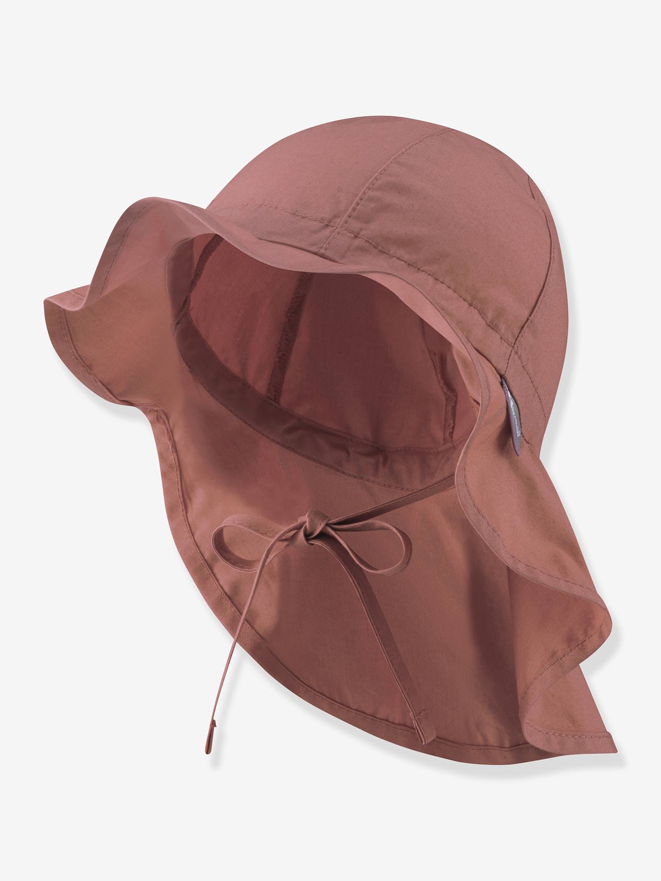 Kinder Sonnenhut mit Nackenschutz Sterntaler rosenholz Gr. 51 cm