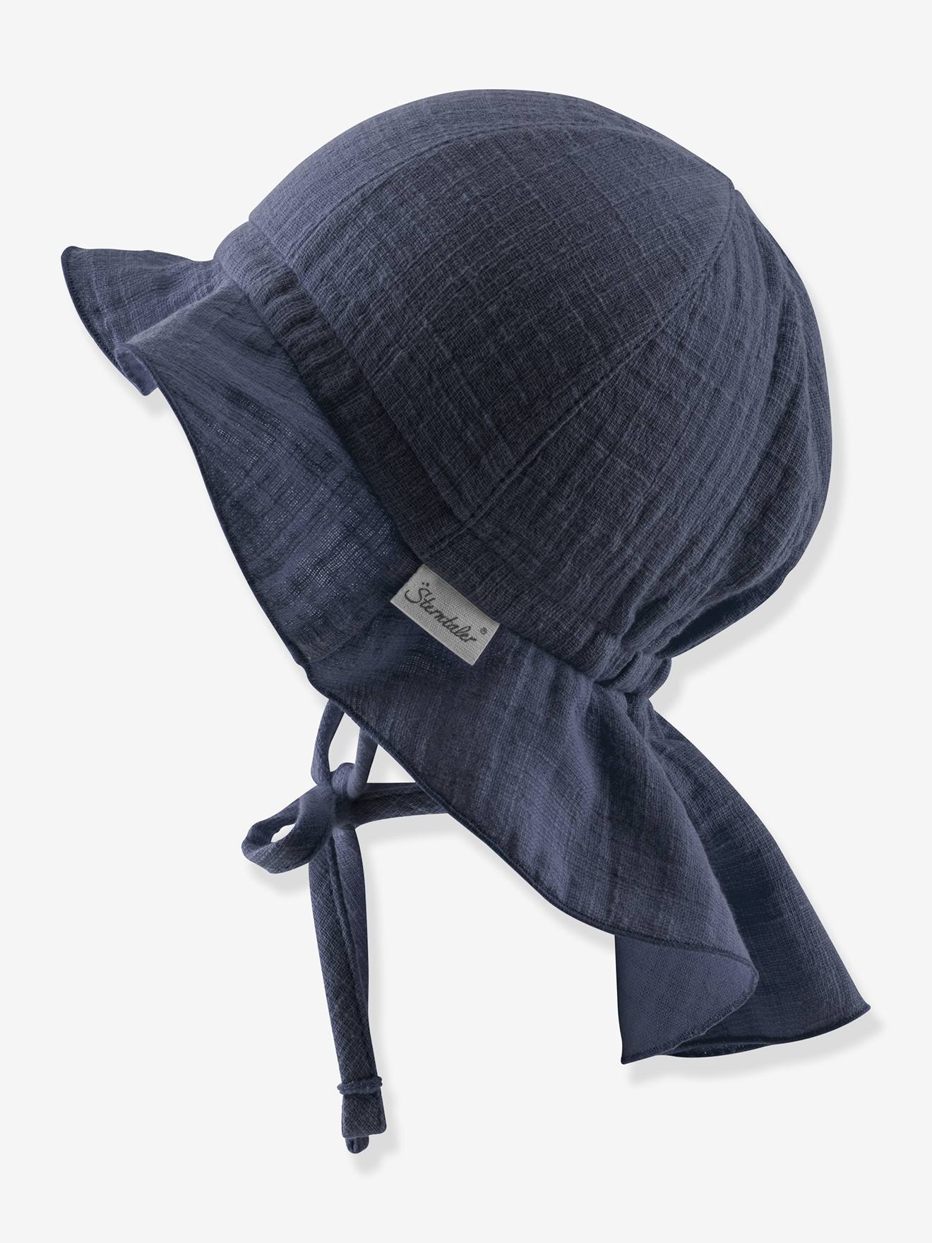 Thumbnail - Kinder Sonnenhut aus Musselin Sterntaler