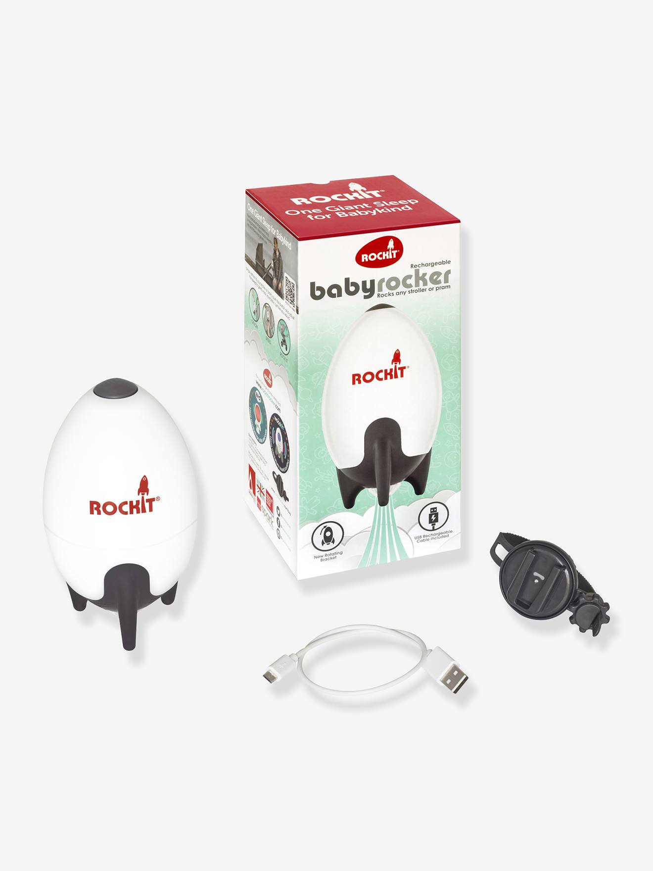 Thumbnail - Kinderwagenschaukler ROCKIT mit drehbarer Halterung