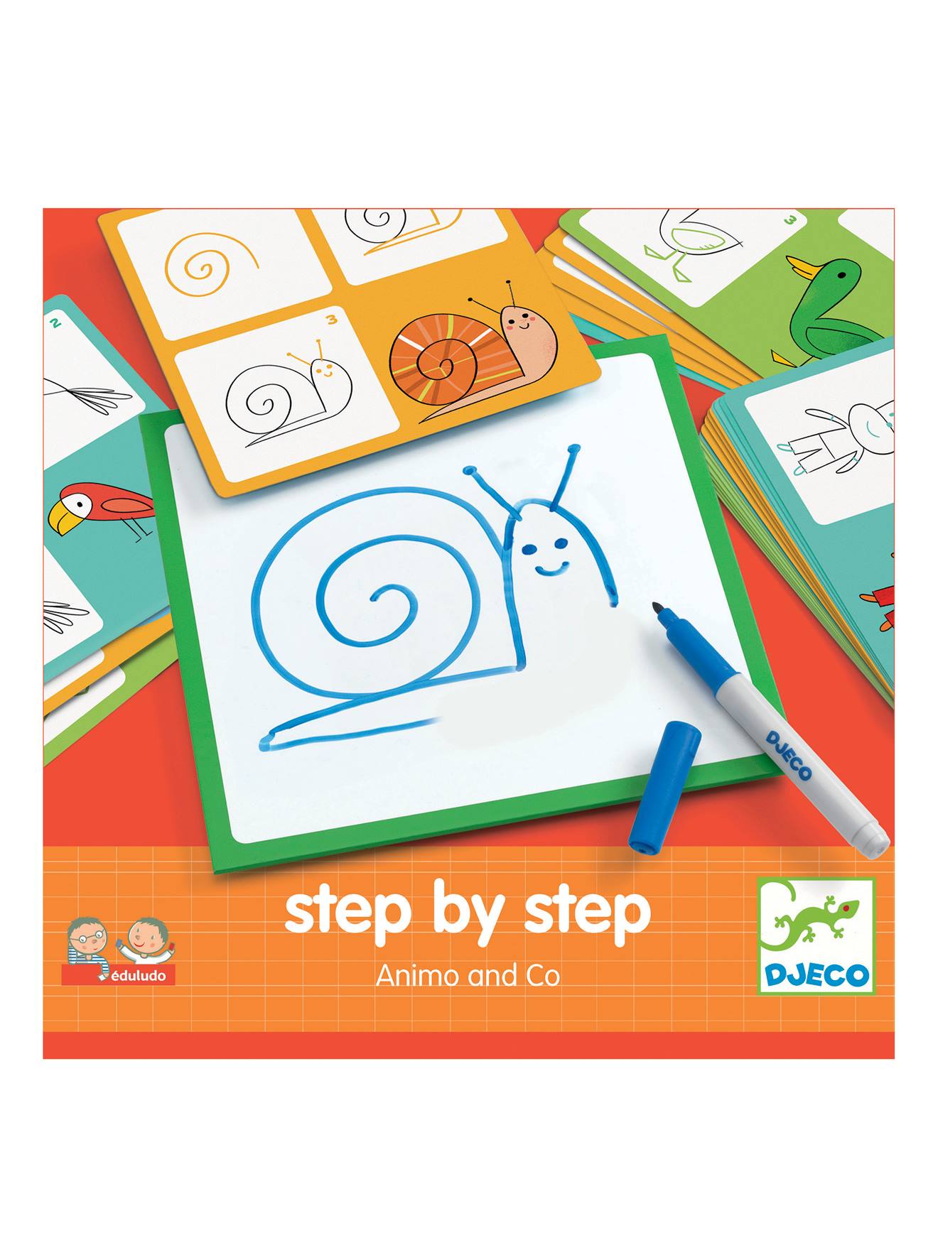 Step by Step Mal-Set ANIMALS DJECO