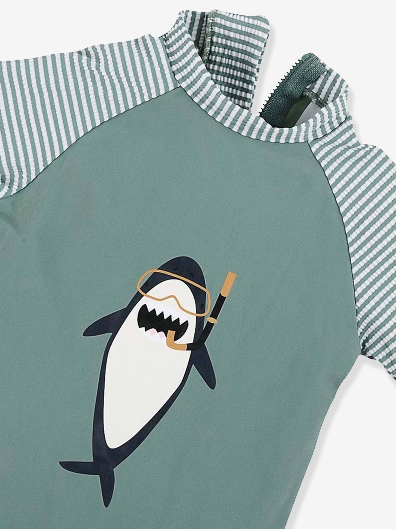 Thumbnail - Jungen Baby Schwimmanzug mit Windeleinsatz HAI Sterntaler