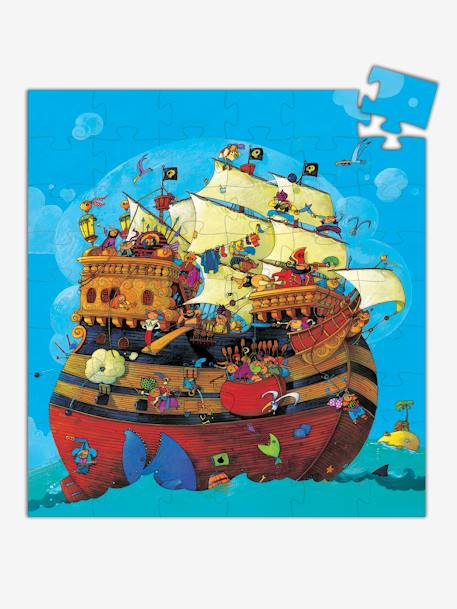Puzzle „Das Schiff des Barbarossa“ DJECO - mehrfarbig - 2