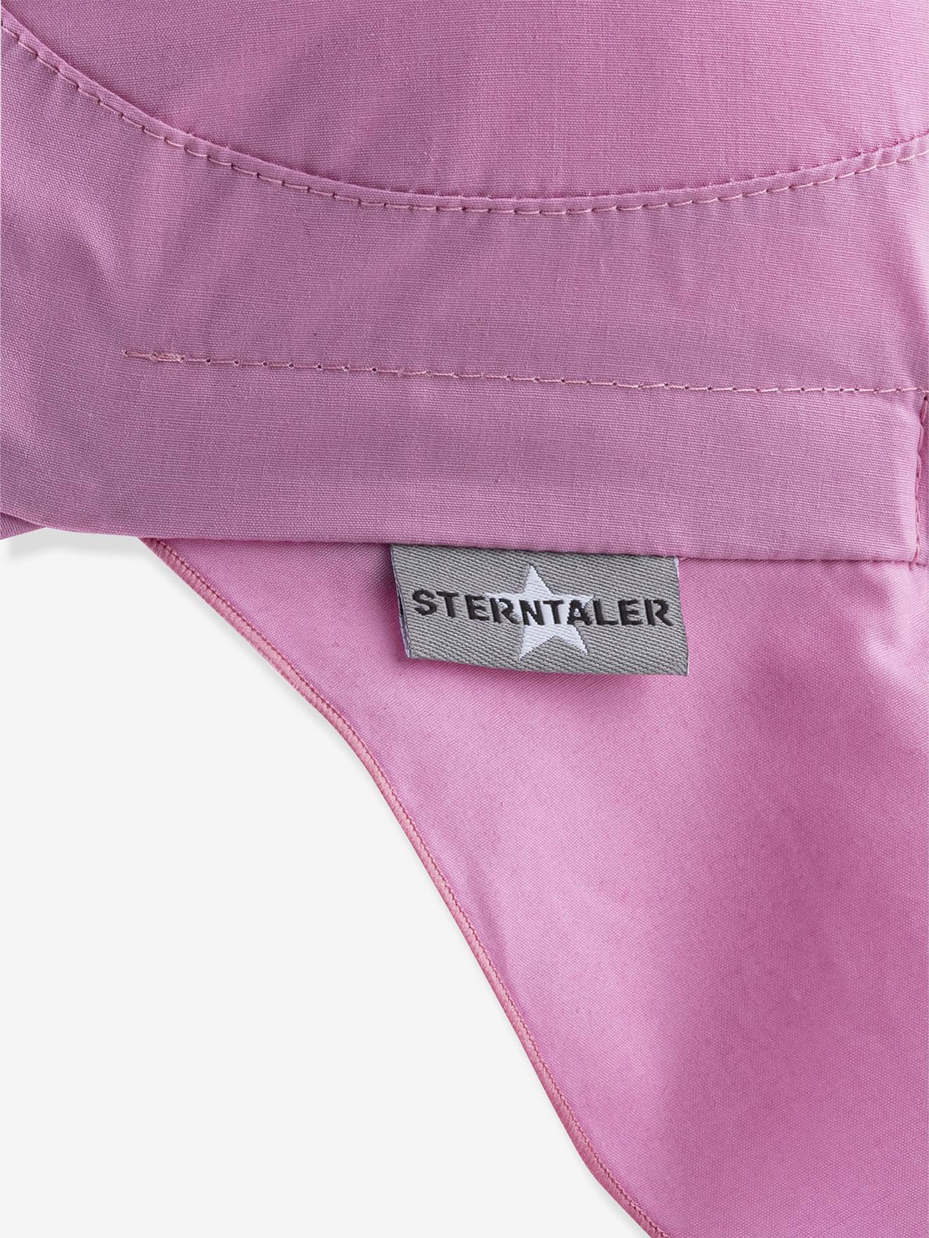 Thumbnail - Kinder Schirmmütze mit Nackenschutz Basic Sterntaler pudrig