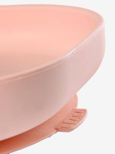 Baby Esslern-Teller mit Saugnapf BEABA - blau+grün+rosa - 9