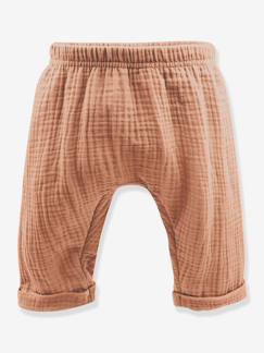 Maedchenkleidung-Weiche Baby Sommerhose mit Dehnbund maximo, Bio-Baumwolle