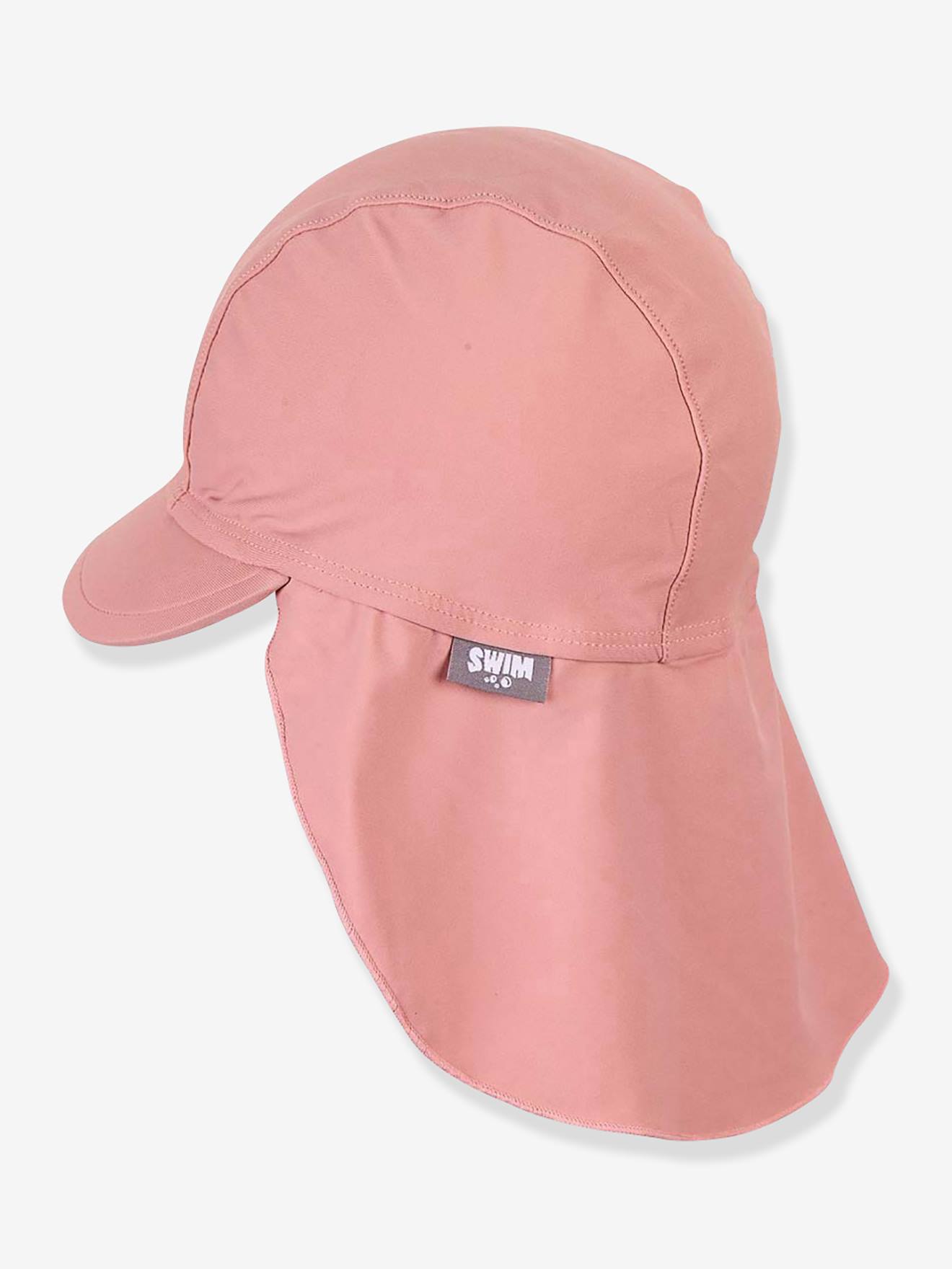 Thumbnail - Kinder Bade-Schirmmütze mit Nackenschutz HERZ Sterntaler pudrig