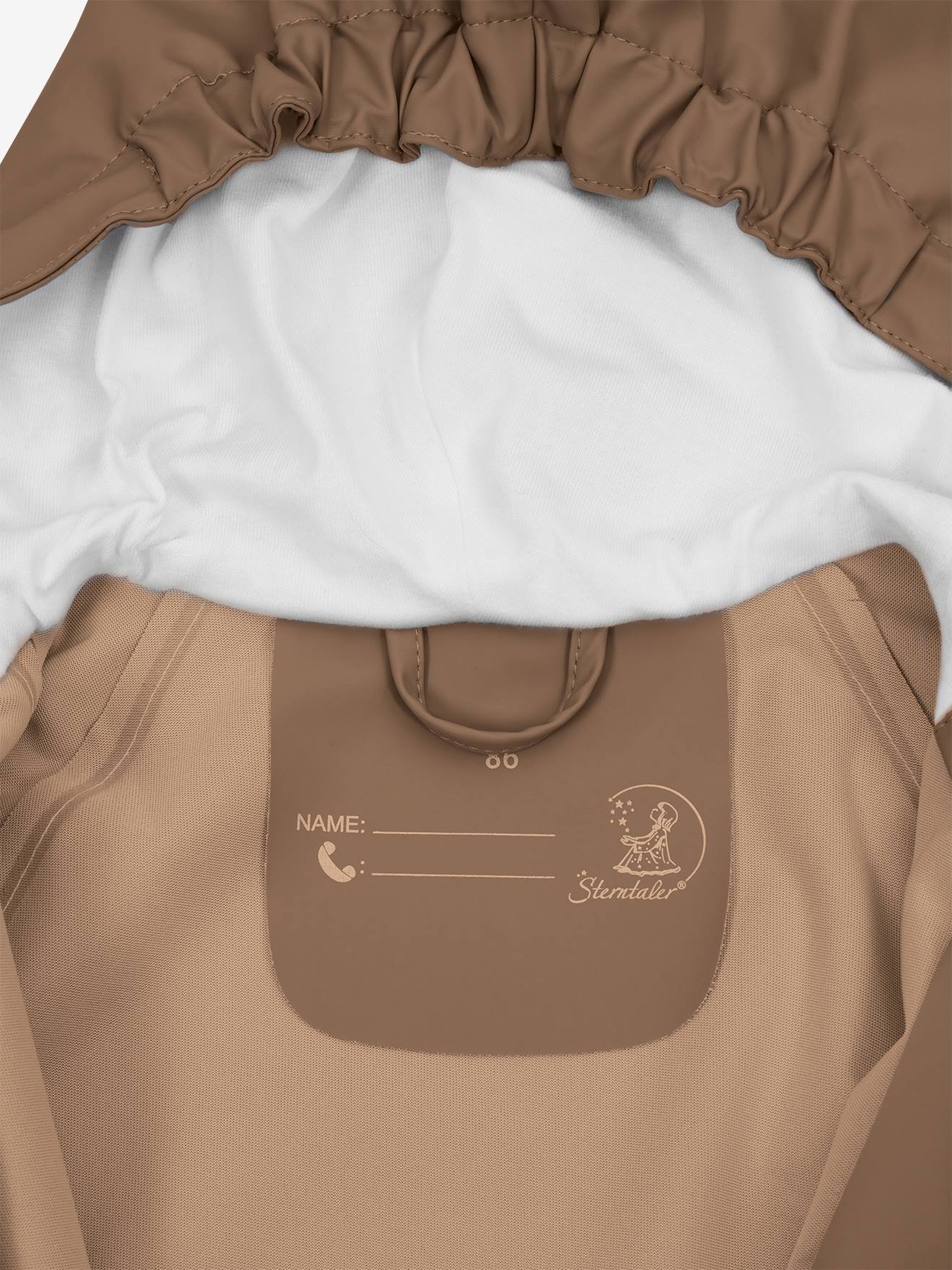 Thumbnail - Kinder Regenjacke mit Kapuze Sterntaler cappuccino