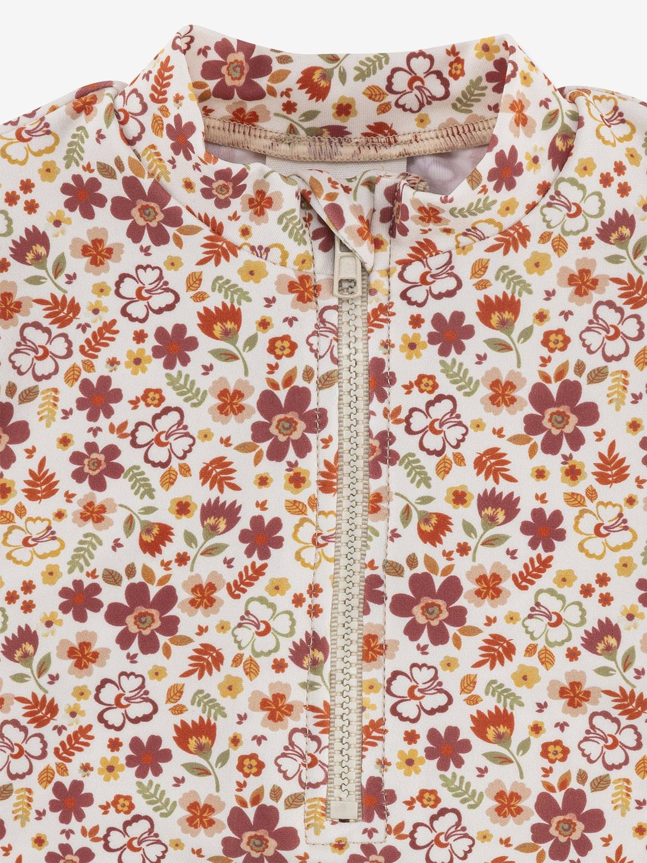 Thumbnail - Langärmeliges Mädchen Badeshirt BLUMEN Sterntaler