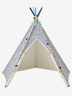 Kinder Spielzelt SIOUX, wendbares Tipi mit Holzstangen, FSC®  [numero-image]