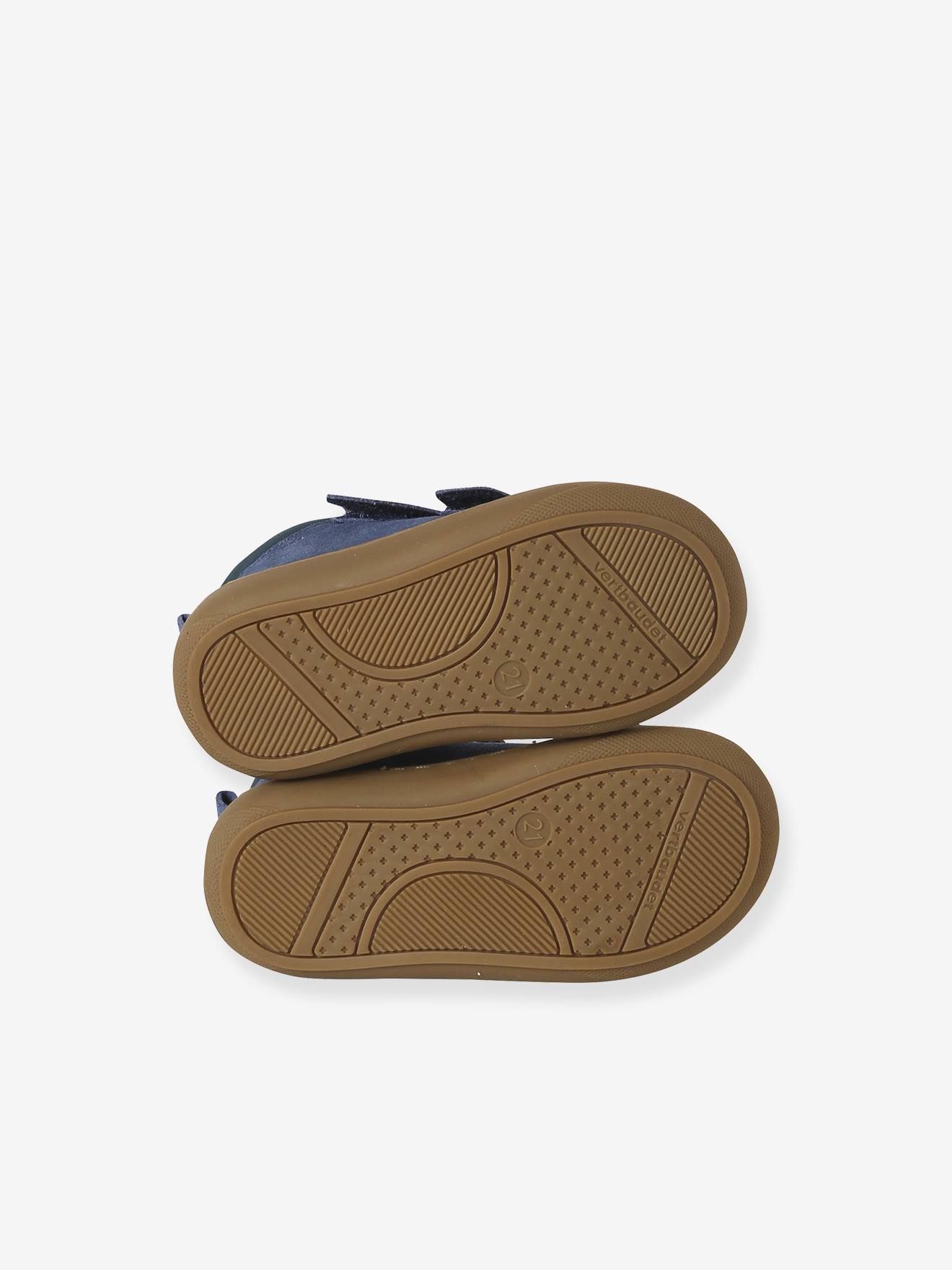 Thumbnail - Baby Lauflernschuhe mit Klett aus weichem Leder