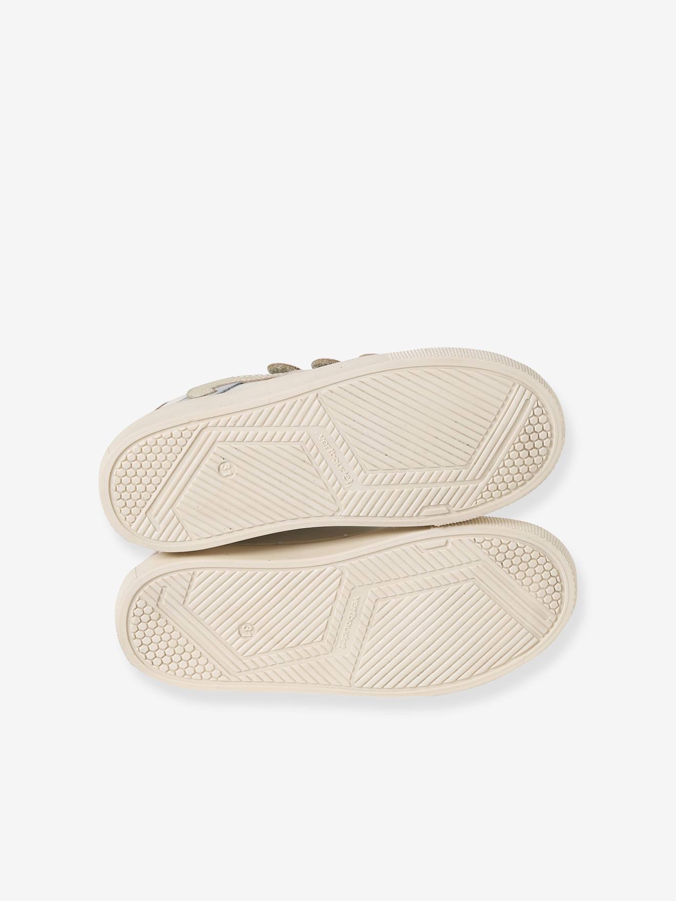 Thumbnail - Kinder Leder-Sneakers mit Klett