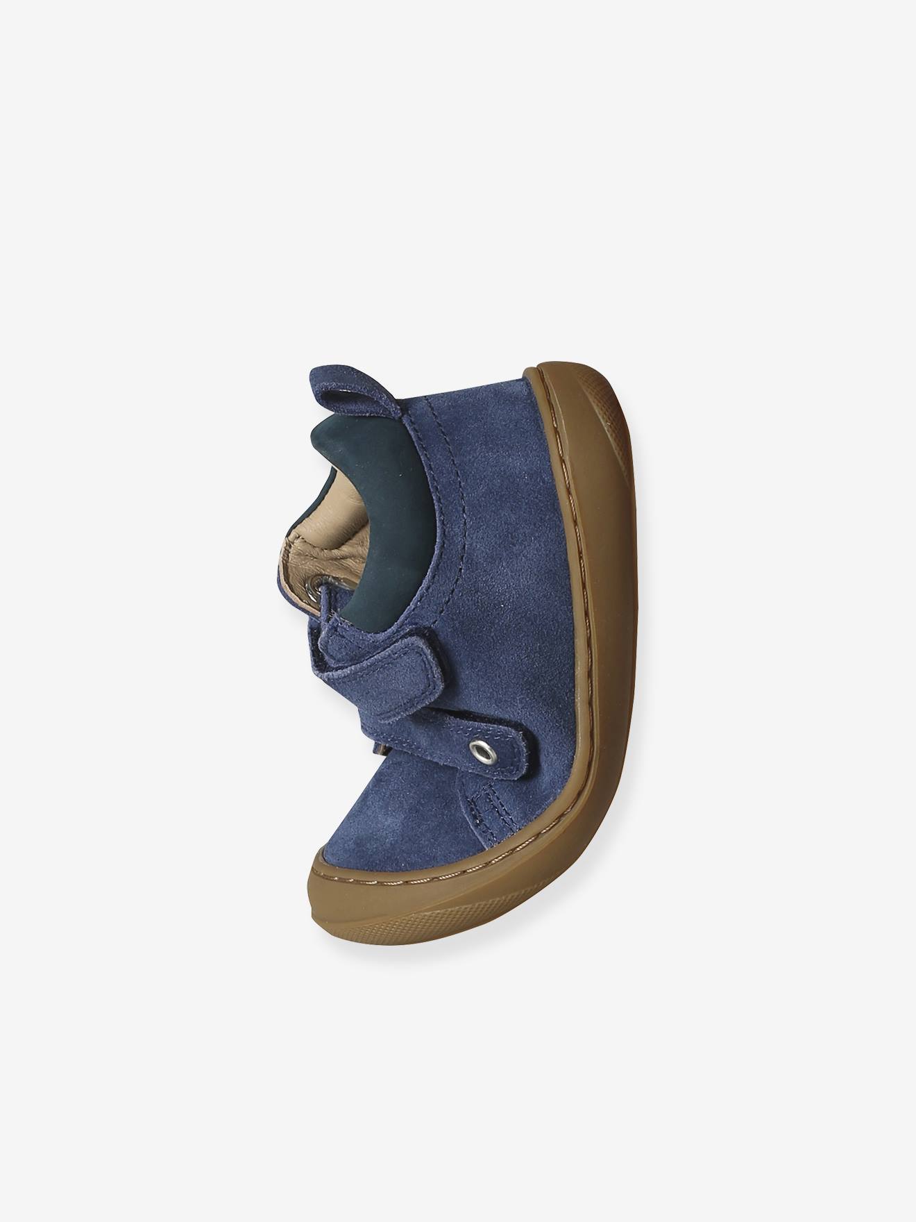 Thumbnail - Baby Lauflernschuhe mit Klett aus weichem Leder