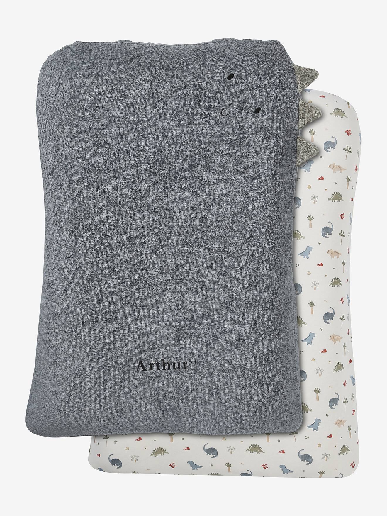 Vertbaudet 2Er-Set Bezüge Für Baby Wickelauflage Mehrfarbig Einheitsgröße