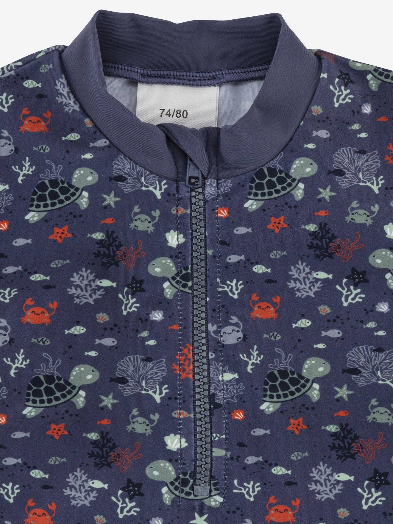 Thumbnail - Langärmeliges Jungen Badeshirt UNTERWASSER Sterntaler