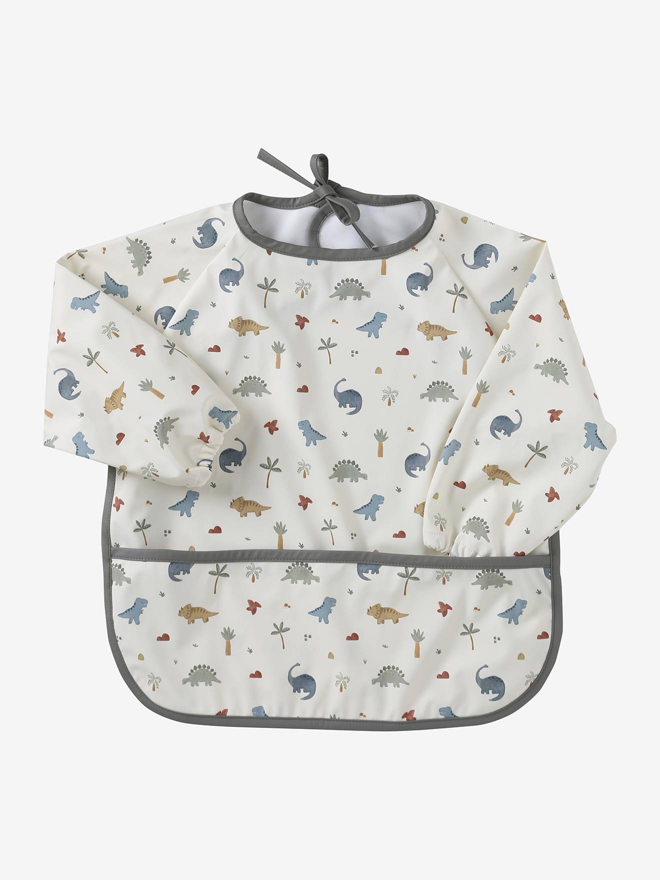 Vertbaudet Baby Ärmellätzchen Weiß Bedruckt Einheitsgröße