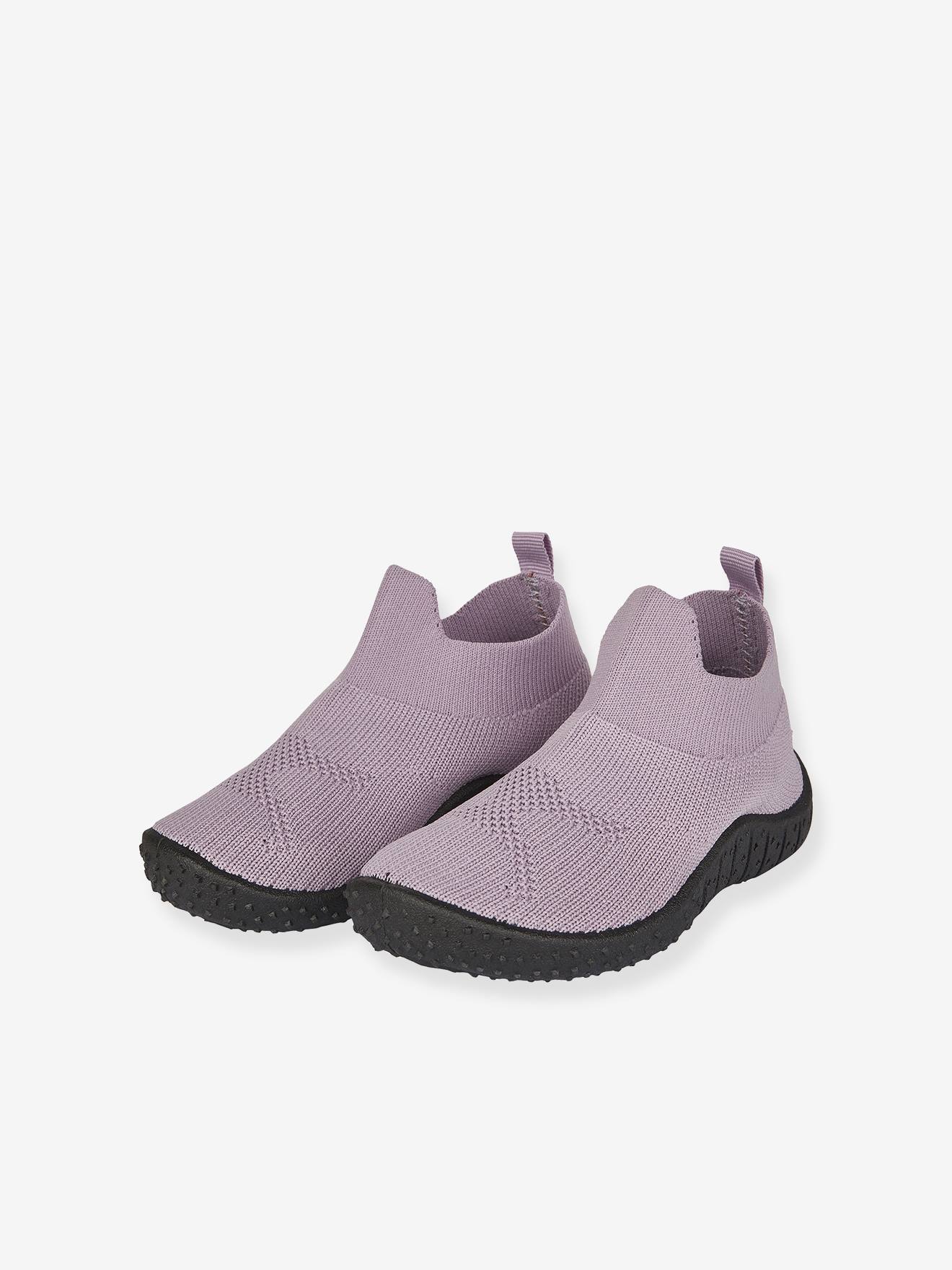 Thumbnail - Mädchen Badeschuhe in Sockenform Sterntaler pulver lila