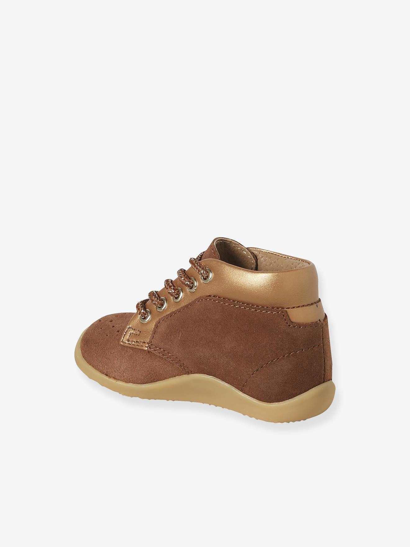 Thumbnail - Baby Lauflern-Boots camel
