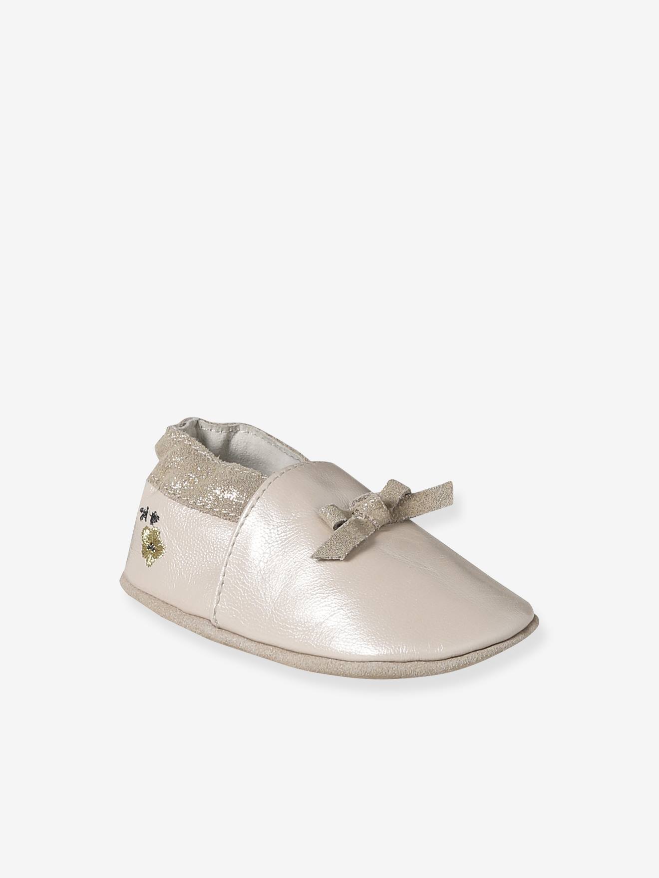 Baby Leder-Krabbelschuhe