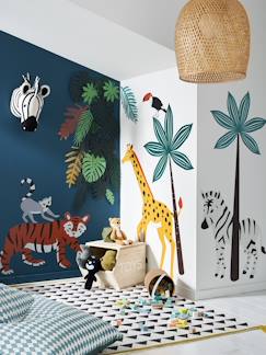Dekoration & Bettwäsche-Dekoration-Sticker-Kinderzimmer XXL-Wandsticker „Dschungelfieber“