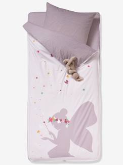 Dekoration & Bettwäsche-Kinderbettwäsche-Bettwäsche-Kinder Schlafsack-Set „Kleine Fee“ ohne Innendecke Oeko-Tex