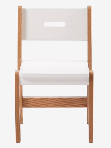 Kinderstuhl „Architekt Junior“, Sitzhöhe 45 cm - grün/natur+natur/weiß+rosa/natur - 6