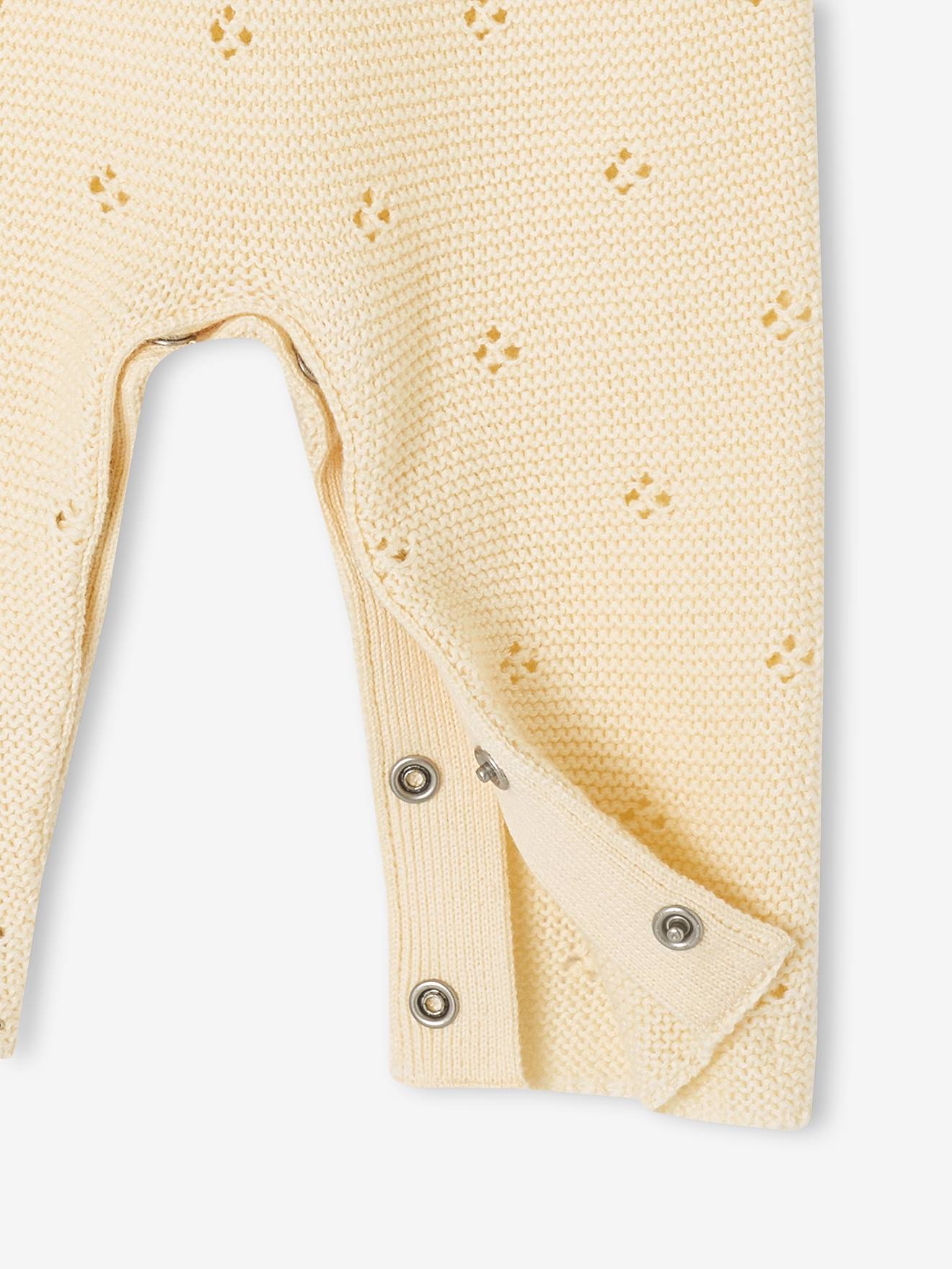 Thumbnail - Baby Overall aus Pointelle-Strick