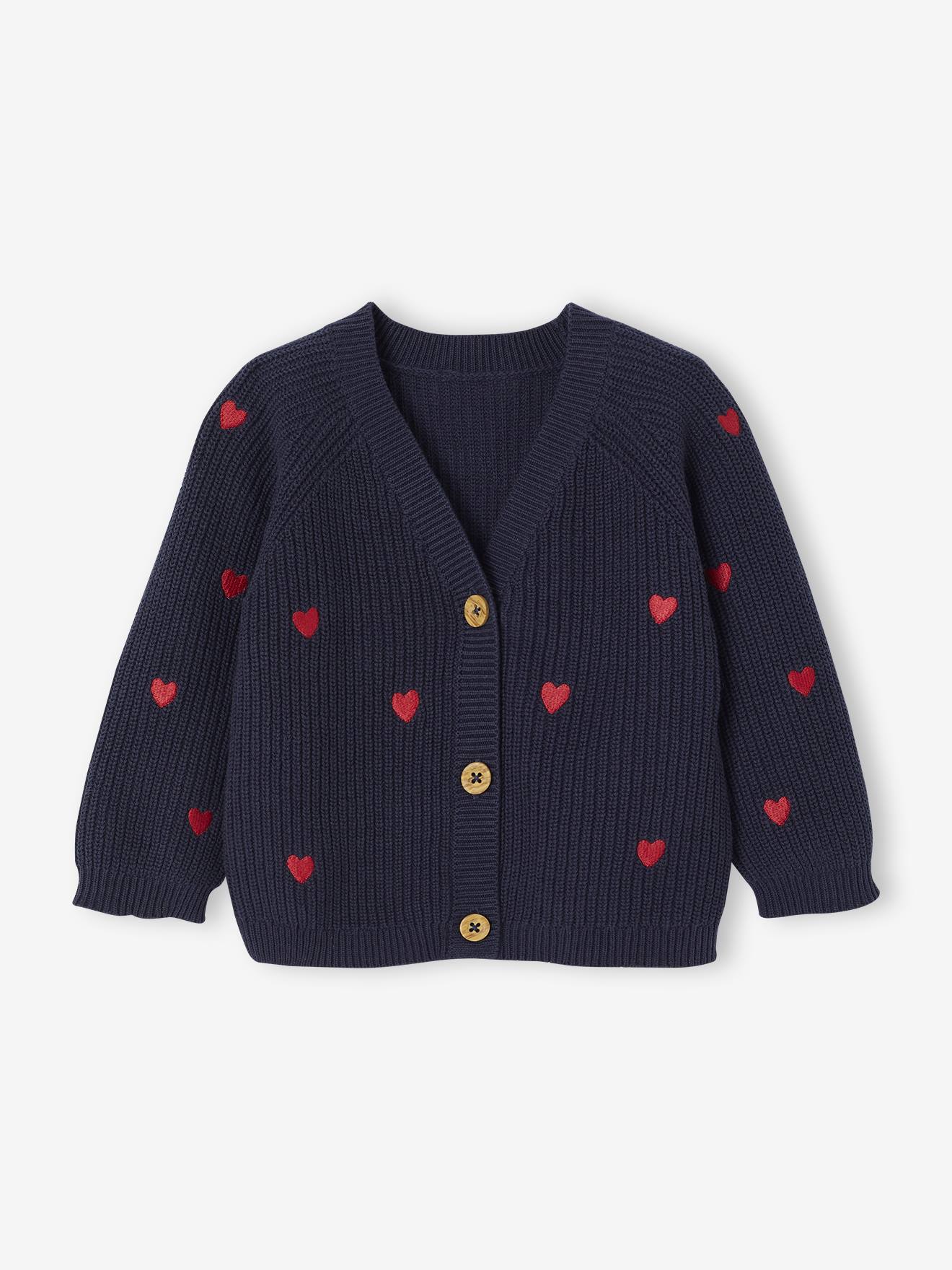Mädchen Baby Strickjacke