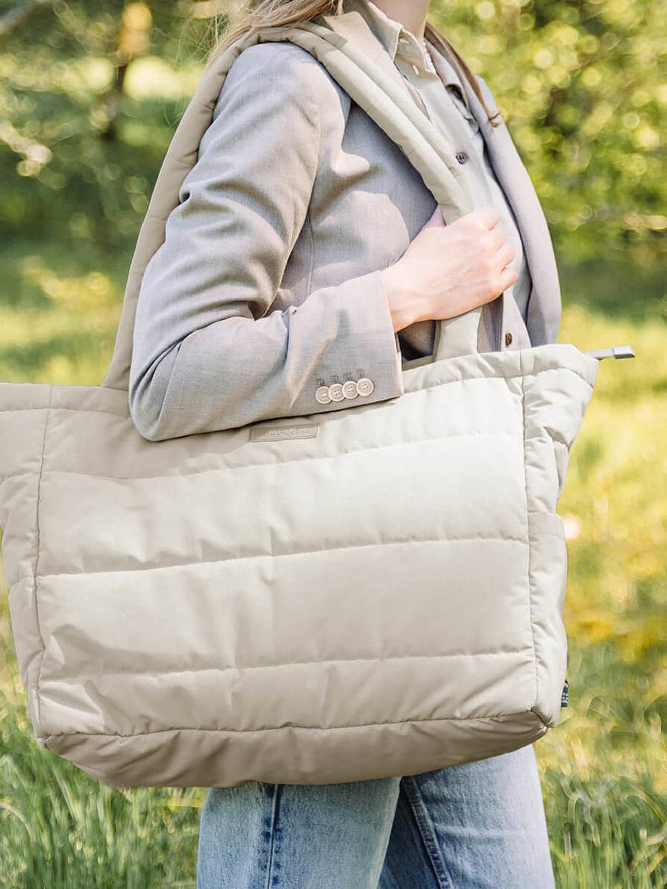 Thumbnail - Wickeltasche DONE BY DEER groß sandfarben